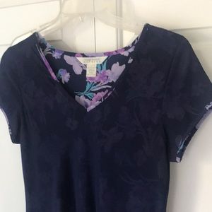 Express Purple/blue maxi dress in EUC.